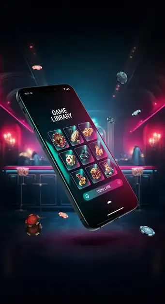 Interface utilisateur d'Europe Fortune Casino affichant une sélection variée de machines à sous populaires et de jeux de table modernes